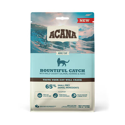 Acana Bountiful Catch Somonlu Ve Ringa Balıklı Yetişkin Kedi Maması 1,8 Kg