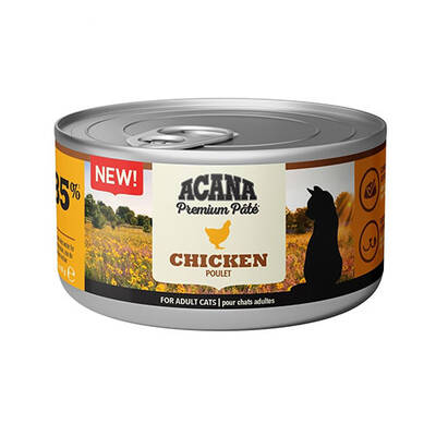 Acana Premium Pate Ezme Tavuk Etli Kedi Konservesi 85 Gr