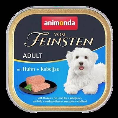 Animonda Kümes Hayvanı ve Morina Balıklı Yetişkin Köpek Konservesi 150gr