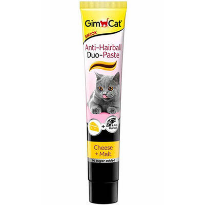 Gimcat Anti Hairball Tüy Yumağı Önleyici PeynirliKedi Ödül Macunu 50 gr