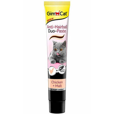 Gimcat Anti Hairball Tüy Yumağı Önleyici Tavuklu Kedi Ödül Macunu 50 gr