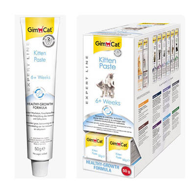 Gimcat Kitten Paste Yavru Kedi Vitamin Paste Macunu 50 Gr