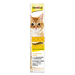 Gimcat Multi Vitamin Paste 12 Vitaminli Peynirli Kedi Macunu 50 Gr - Thumbnail