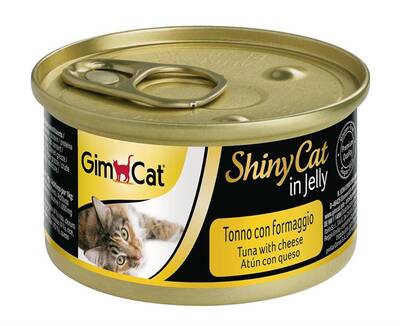 GIMCAT SHINYCAT TUNA BALIKLI PEYNİRLİ 70GR