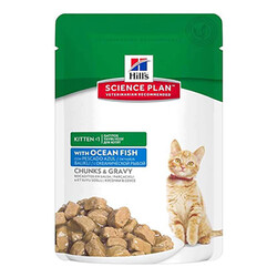 Hills Kitten Balıklı Yavru Kedi Pouch Konservesi 85 Gr - Thumbnail