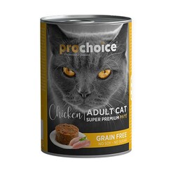 Pro Choice Adult Tavuklu Yetişkin Kedi Konservesi400 Gr - Thumbnail