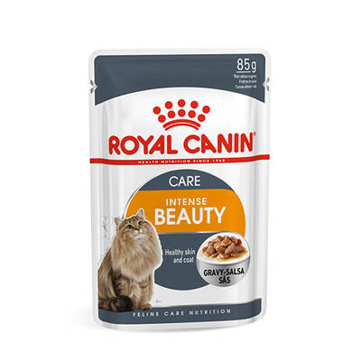 Royal Canin İntense Beauty Gravy Pouch Kedi Maması 85 Gr