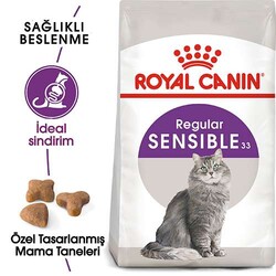 Royal Canin Sensible 33 Hassas Yetişkin Kedi Maması 15 Kg - Thumbnail