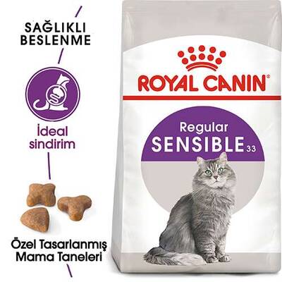 Royal Canin Sensible 33 Hassas Yetişkin Kedi Maması 4 Kg