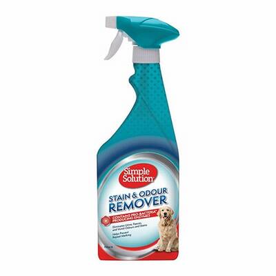 Simple Solution Köpekler için Leke ve Koku Giderici Sprey 750 Ml