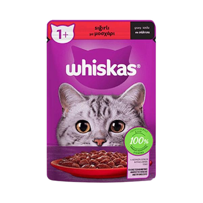 Whiskas Sığırlı Yetişkin Kedi Konservesi 85gr